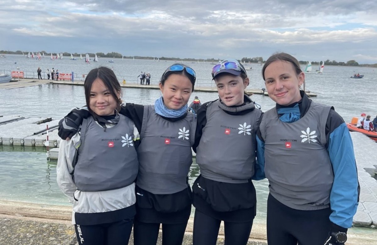Sailing crew at a regional event